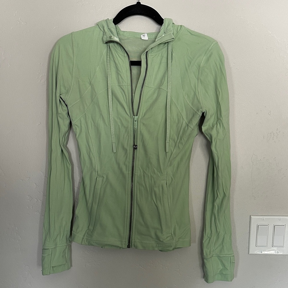 Lululemon Athletica Mint Green Zip-Up Jacket - Picture 1 of 2
